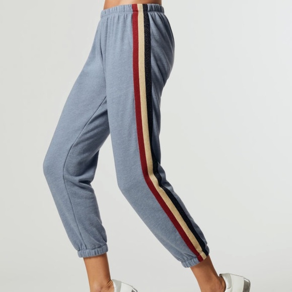 Spiritual Gangster Pants - Spiritual Gangster Stripe Perfect Sweatpant